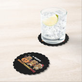 ハッピーハロサンクスクカスクリスマスクッカ ペーパーコースター (インサイチュ)