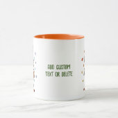 ハッピーハロサンクスマススケルトンターキーパンプキン マグカップ (中央)