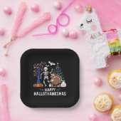 ハッピーハロサンクスマスホリデーシーズンギフト秋 ペーパープレート (パーティー)