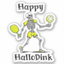 ハッピーハロディンク | HalloweenとPickleball Pun