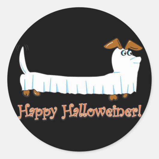 ハッピーハロワイナー ラウンドシール (正面)