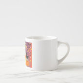 ハッピーハローウィンおもしろいブライトカボチャパーティー エスプレッソカップ (右)