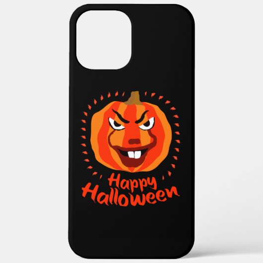 🎃ハッピーハローウィンおもしろい-，怖くて可愛いカボチャ Case-Mate iPhoneケース (裏面)