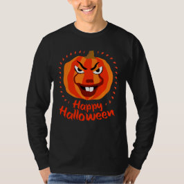 🎃ハッピーハローウィンおもしろい-，怖くて可愛いカボチャ Tシャツ