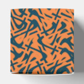 ハッピーハローウィンお洒落文字キューブ優先ボックス フェイバーボックス (上部)