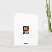 ハッピーハローウィンかぼちゃ装飾 ノートカード (裏面)