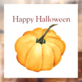 ハッピーハローウィンかわいいオレンジカボチャ ウィンドウサイン (シート2)