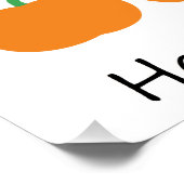 ハッピーハローウィンかわいいカボチャパッチ ポスター (コーナー)