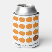 ハッピーハローウィンかわいいカボチャパッチ 缶クーラー (缶正面)
