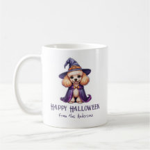 ハッピーハローウィンかわいいプードル