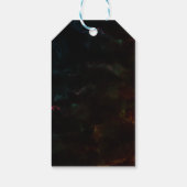 ハッピーハローウィンかわいいモンスターパーティー ギフトタグ (裏面)