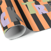 ハッピーハローウィンかわいい幽霊たち ラッピングペーパー (ロールコーナー)