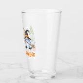 ハッピーハローウィンかわいい水のカラー格言 タンブラーグラス (左)