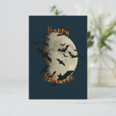 ハッピーハローウィンこうもりとハーンムーン 招待状 (スタンド正面)