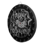 ハッピーハローウィンこうもりハロウィーンのカボチャのちょうちん ダーツボード (正面右)