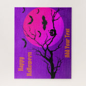 ハッピーハローウィンこうもり ジグソーパズル (縦)