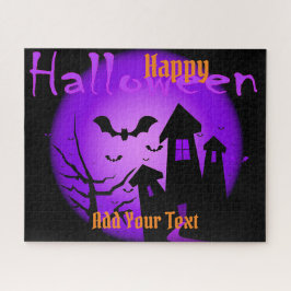 ハッピーハローウィンこうもり ジグソーパズル