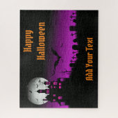 ハッピーハローウィンこうもり ジグソーパズル (縦)