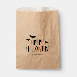 ハッピーハローウィンこうもり フェイバーバッグ