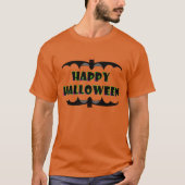ハッピーハローウィンこうもり Tシャツ (正面)