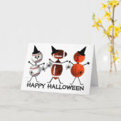 ハッピーハローウィンすべてのスポーツ カード (黄色い花)