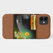 ハッピーハローウィンと花 – Case-Mate iPhoneケース (裏面(横))
