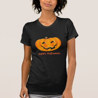 ハッピーハローウィンのカボチャ Tシャツ