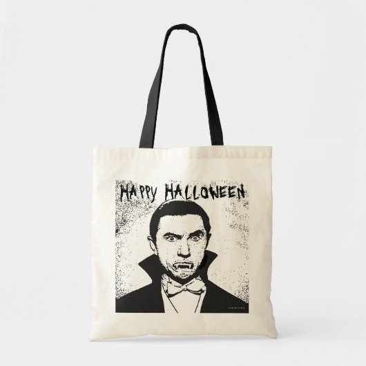ハッピーハローウィンのバッグドラキュラ トートバッグ (正面)