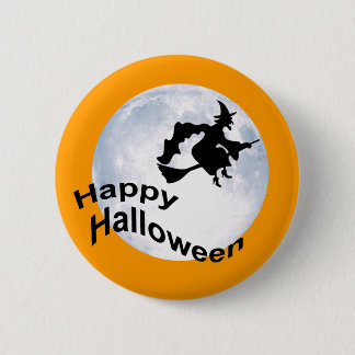 ハッピーハローウィンのバッジ 缶バッジ