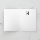 ハッピーハローウィンのヴィンテージの音楽的な骨組ピアノ カード (内部)