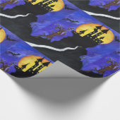 ハッピーハローウィンの光沢のある包装紙 ラッピングペーパー (角)