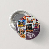 ハッピーハローウィンの写真 缶バッジ (正面&裏面)