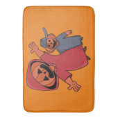 ハッピーハローウィンの友だち バスマット (正面縦)