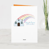 ハッピーハローウィンの孫 カード (裏面)