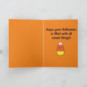 ハッピーハローウィンの孫 カード (内部)