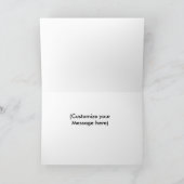 ハッピーハローウィンの恋人の骨組カード カード (内部)