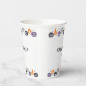 ハッピーハローウィンの手品 紙コップ (左)