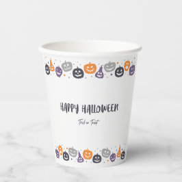 ハッピーハローウィンの手品 紙コップ