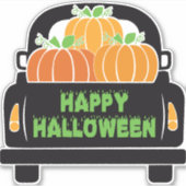 ハッピーハローウィンの日2021 custume シール (正面)