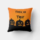 ハッピーハローウィンの枕 クッション (裏面)
