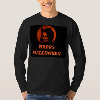ハッピーハローウィンの死神のワイシャツ Tシャツ