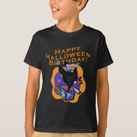ハッピーハローウィンの誕生日! Tシャツ (正面)