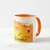 ハッピーハローウィンの雲 マグカップ (正面右)