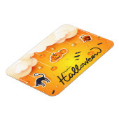 ハッピーハローウィンの雲 マグネット (左側)