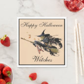 ハッピーハローウィンの魔女 スタンダードランチョンナプキン (インサイチュ)
