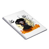 ハッピーハローウィンの魔法使い ノートブック (右側)