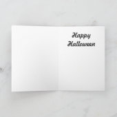 ハッピーハローウィンのCatrinaカード カード (内部)