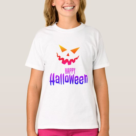 ハッピーハローウィンのTシャツの衣装 Tシャツ (正面)