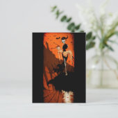 ハッピーハローウィンはがき ポストカード (スタンド正面)