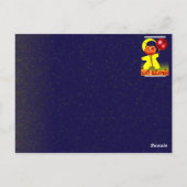 ハッピーハローウィンはがき ポストカード (裏面)